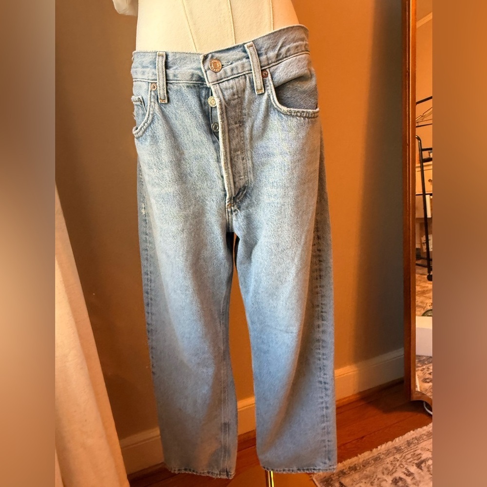 NWOT Agolde 90’s Crop Regenerative Cotton - Picture 2 of 5